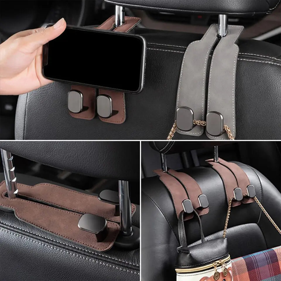 BowLift | Backseat Hook Holder for Car – Practical for Shopping Bags & Backpacks