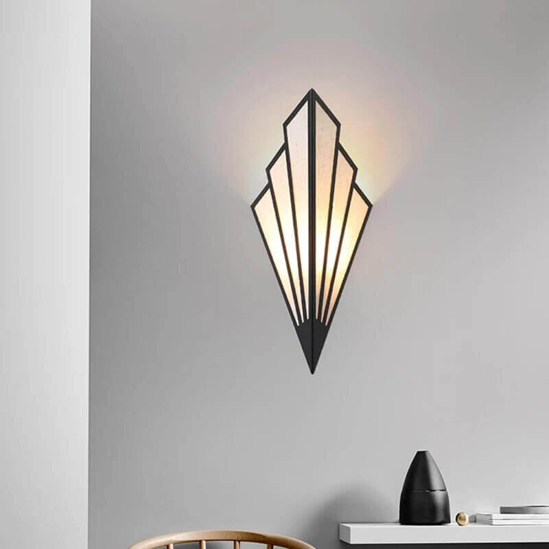 BowLift | Fan-shaped Art Deco Wall Light