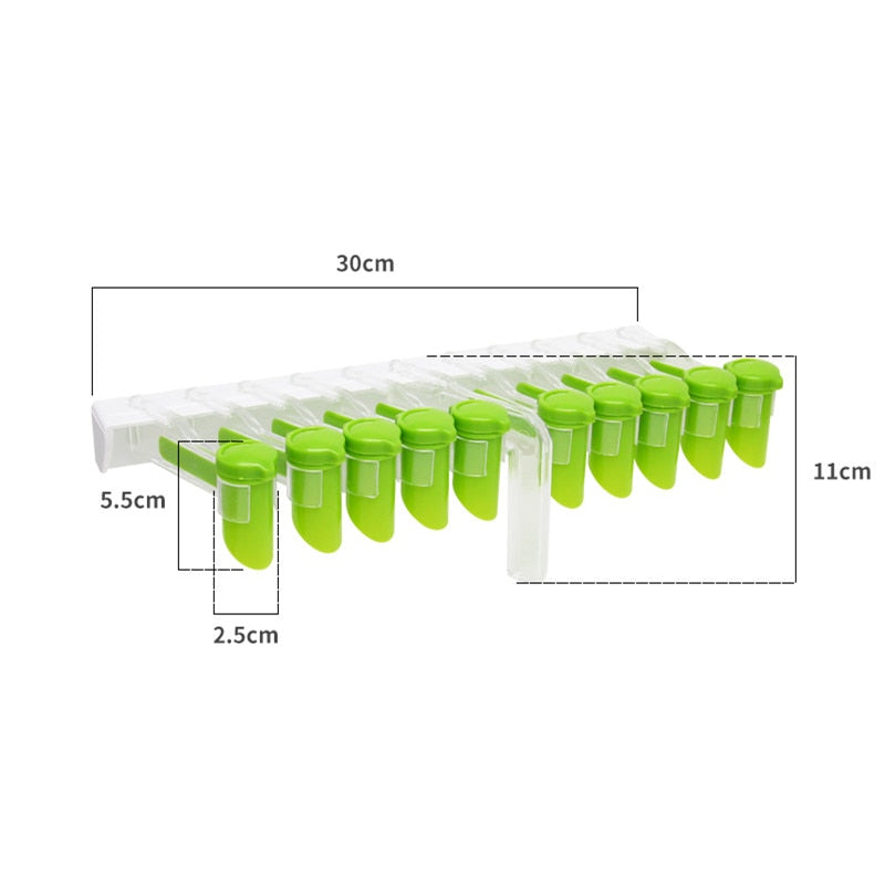 BowLift | Wall-Mounted Hang Around Seasoning Station Rack