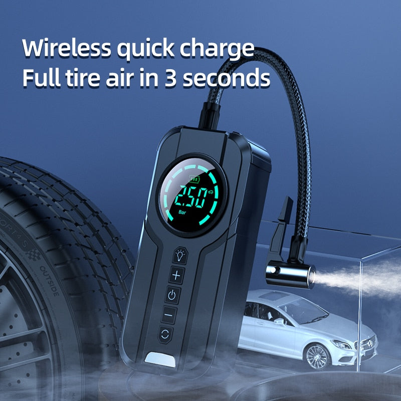 BowLift | CarBoost Smart Digital Tire Inflator