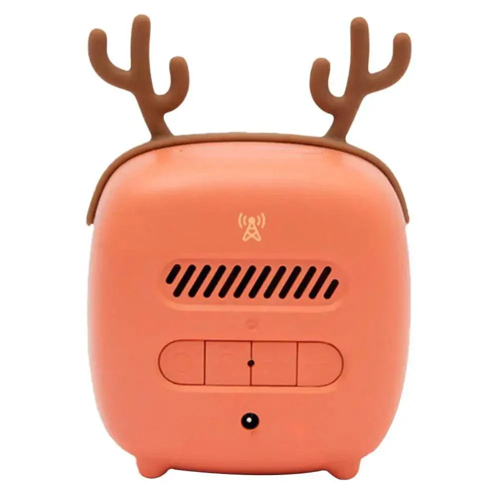 BowLift | Cartoon Bunny LED Alarm Clock with Night Light – Rechargeable, Cute Digital Display for Kids & Bedrooms