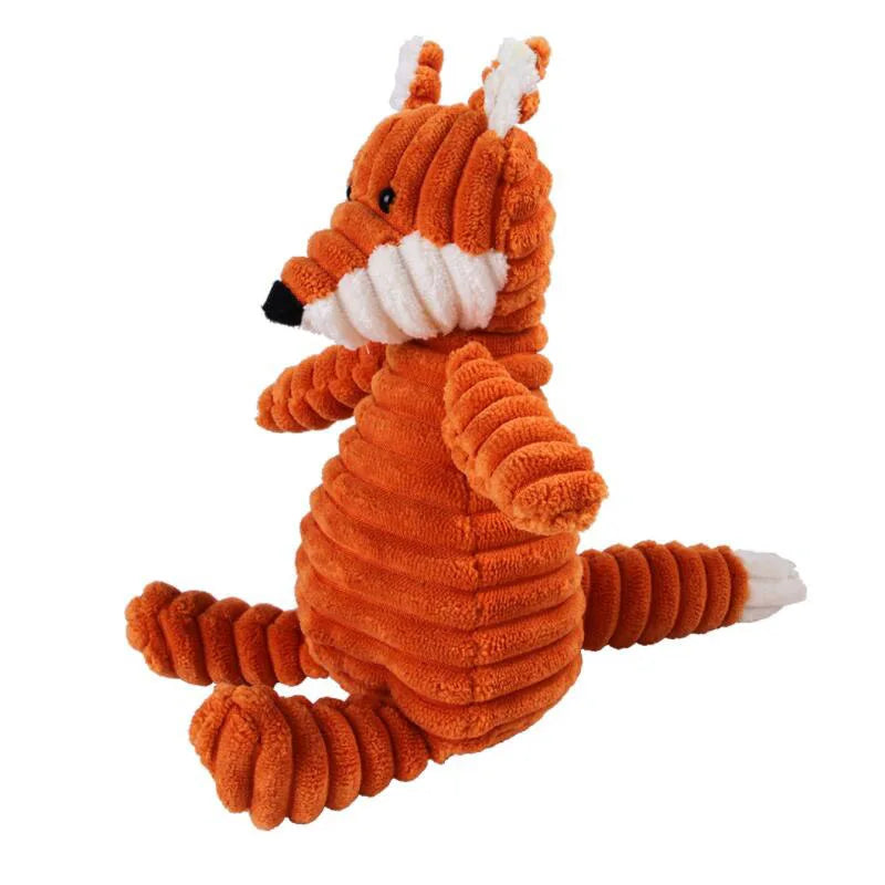 BowLift | Dog Toy Plush Squeaky Chew Animal