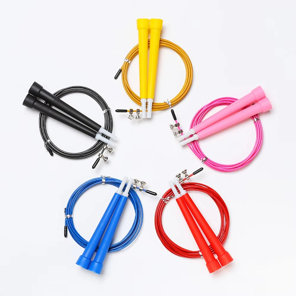 BowLift | Adjustable Speed Jump Rope with Steel Wire for Fast Workouts and Home Fitness