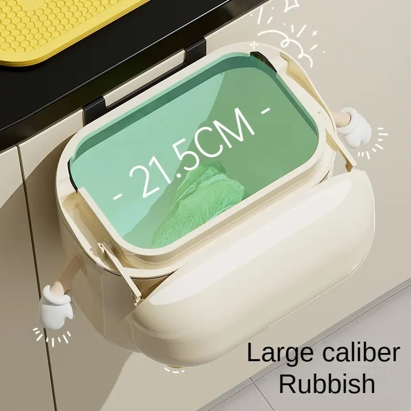 BowLift | Surprised Face Hanging Trash Can