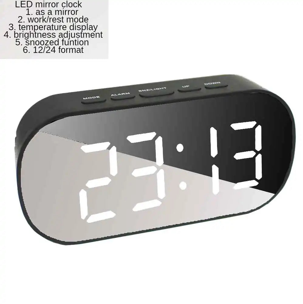 BowLift | Curved Screen Digital Alarm Clock