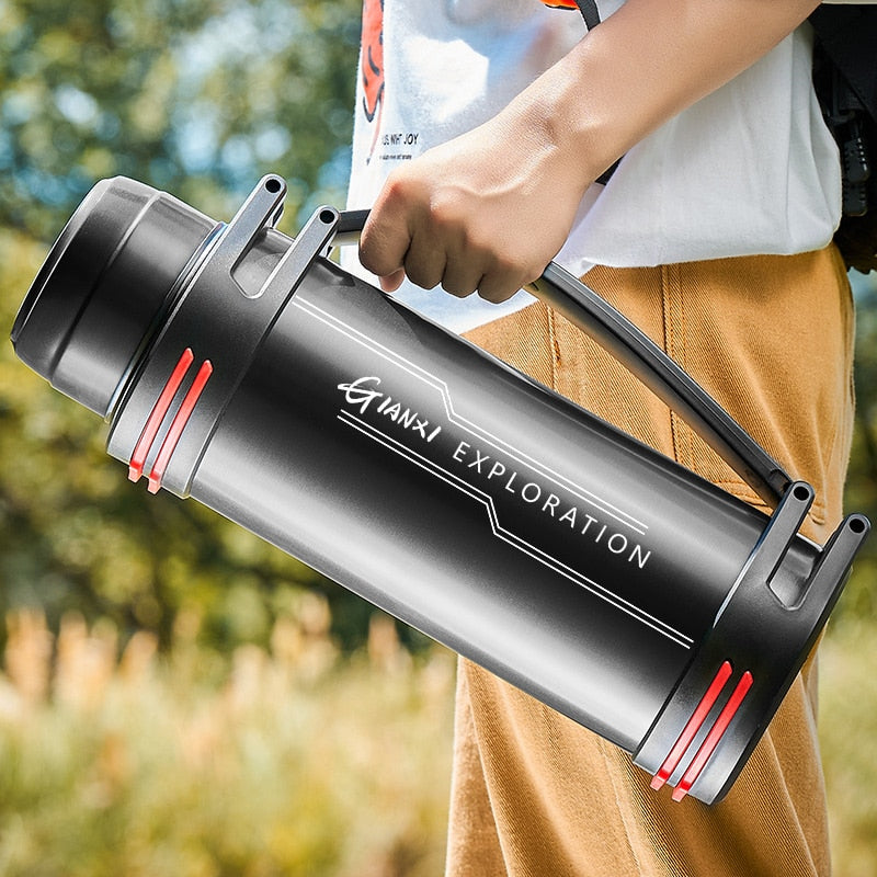 BowLift | Giant Drink Stainless Steel Thermos Bottle