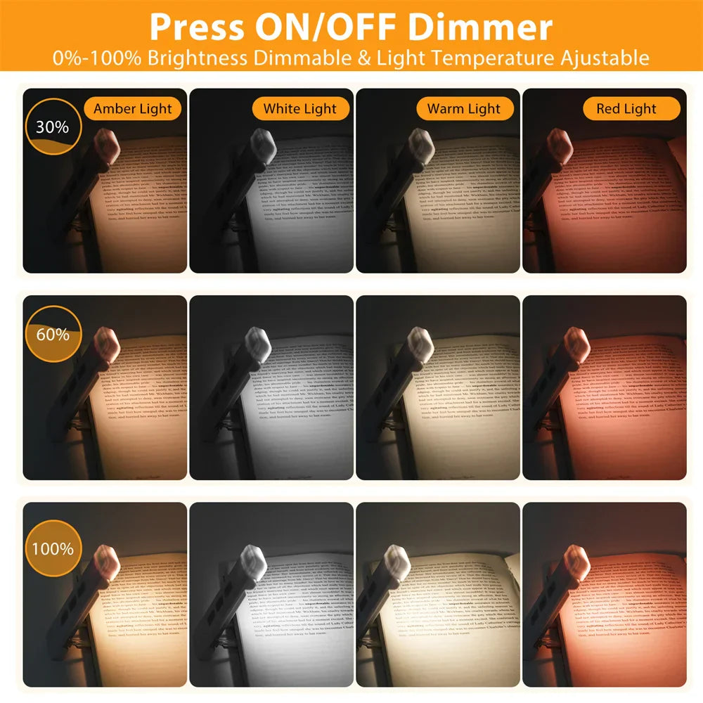 BowLift | Clip-on Bookmark Light with Timer