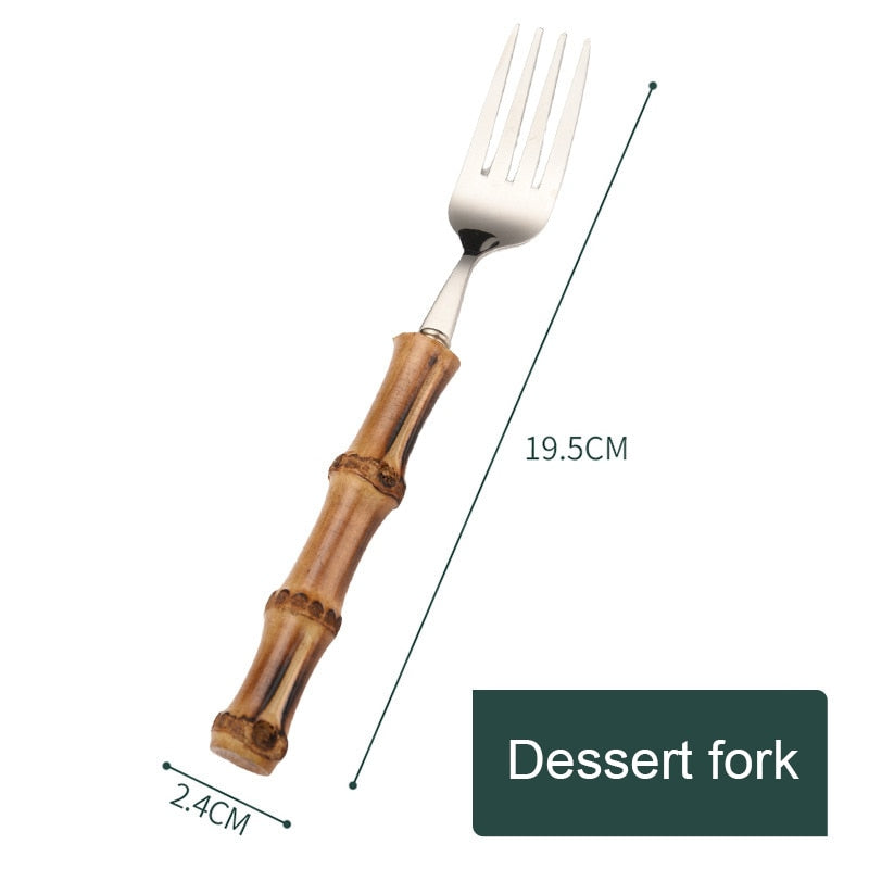 BowLift | Creative Retro Bamboo Cutlery