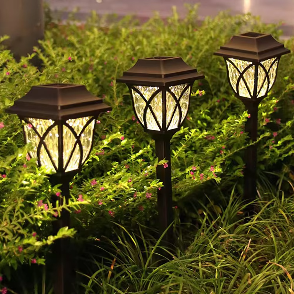 BowLift | 2-Pack Solar-Powered LED Garden Lights for Pathway and Landscape