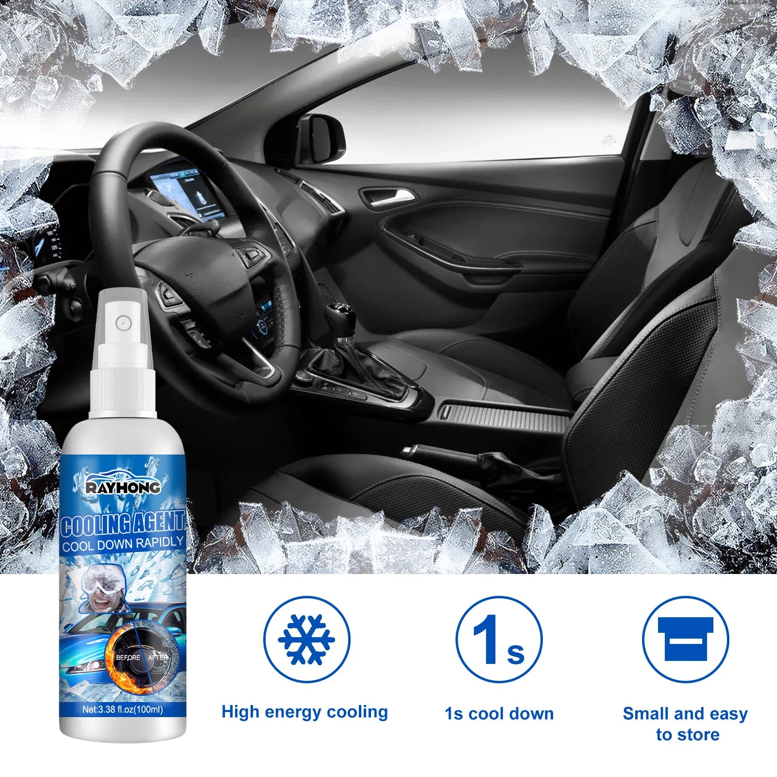 BowLift | Instant Car Cooling Spray