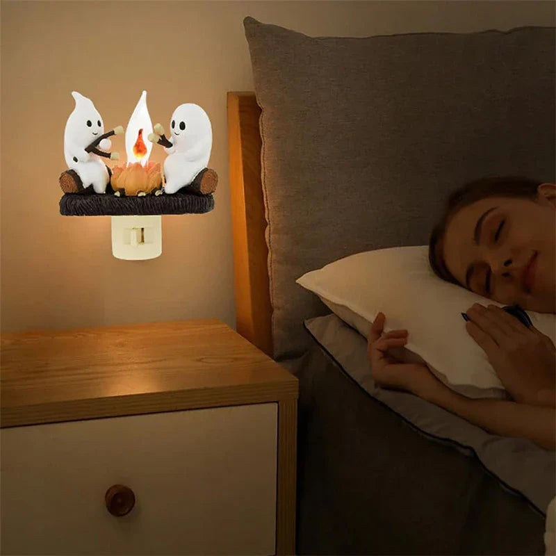 BowLift | Ghost Campfire Night Light