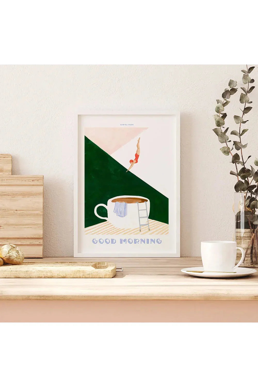 BowLift | Good Morning Coffee Canvas Poster