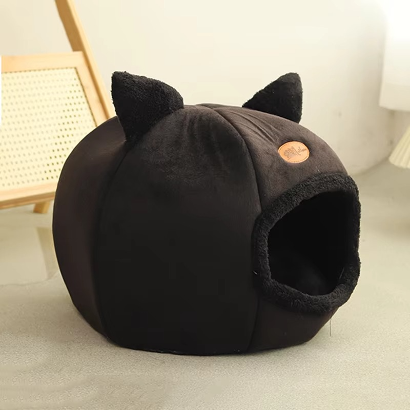 BowLift | Cozy Cave Winter Cat & Small Dog Bed