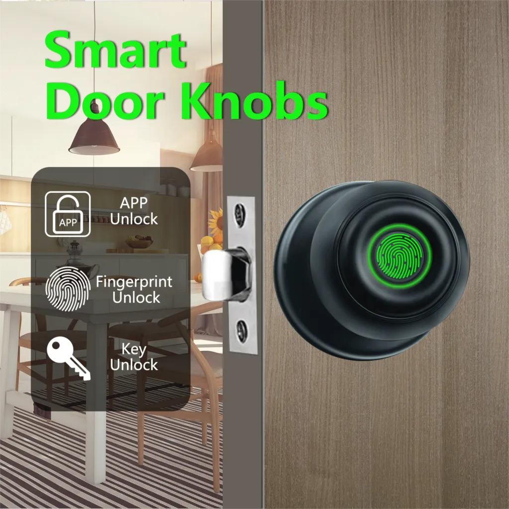 BowLift | Touch Secure Fingerprint Smart Door Knob
