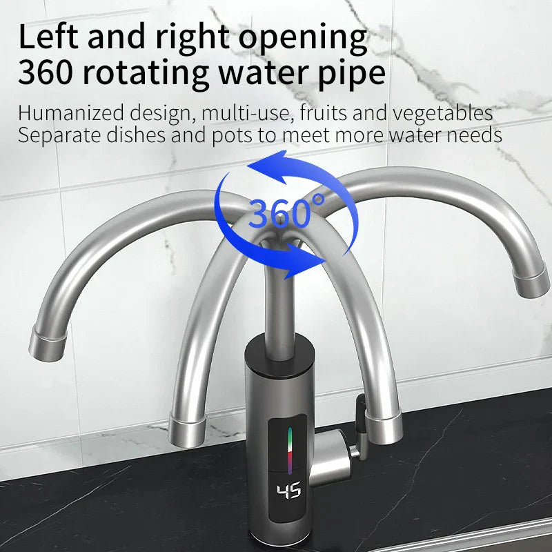 BowLift | Aqualis Electric Kitchen Tap – Instant Hot Water in Seconds