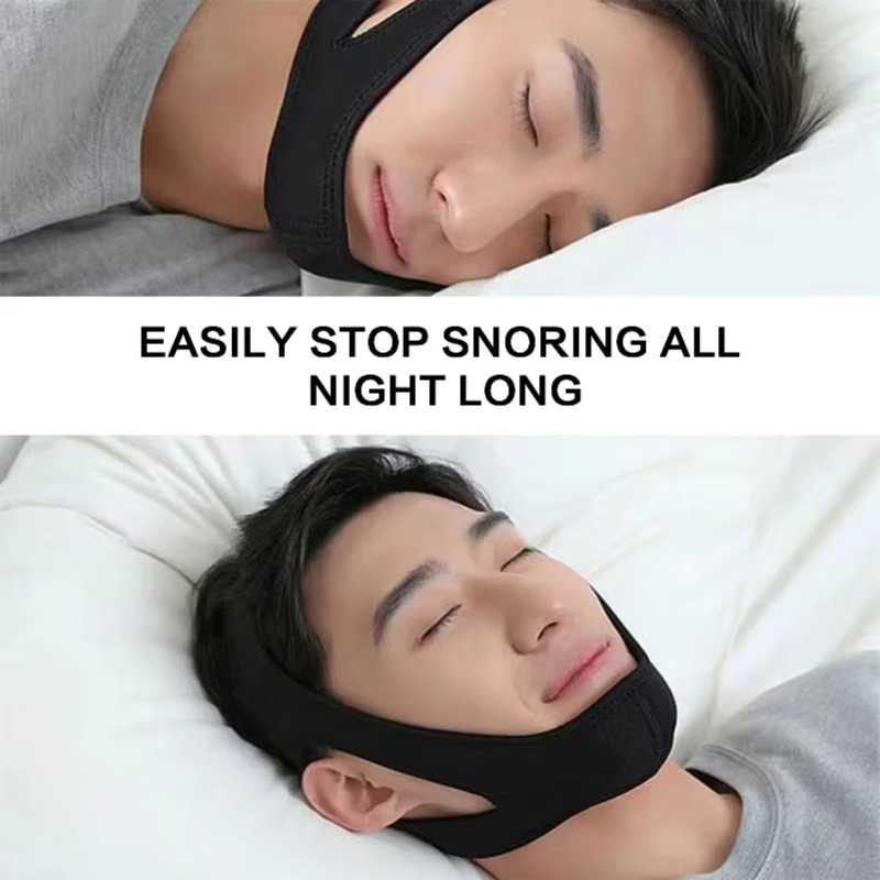 BowLift | Adjustable Anti Snoring Mouth Guard Strap for Restful Sleep