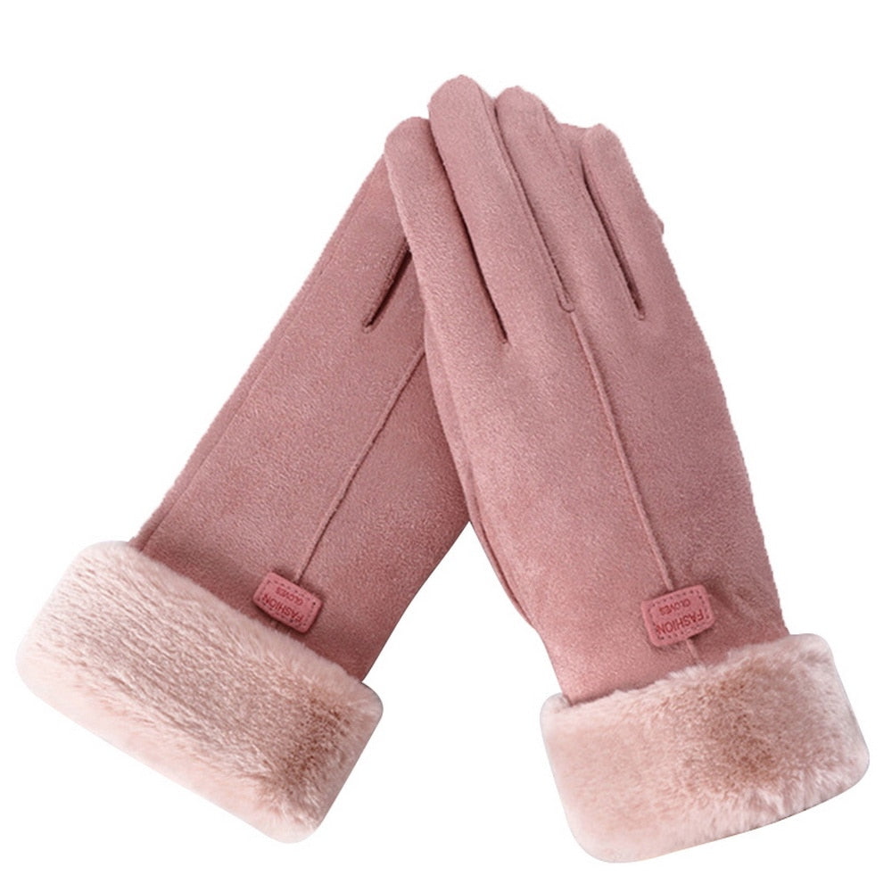 BowLift | Furry Gloves – Warm Waterproof Touchscreen Winter Gloves