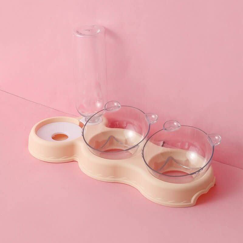 BowLift | KARLFEAST – 3-in-1 feeding station with water dispenser & elevated bowl