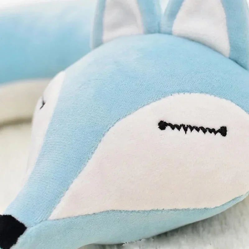 BowLift | FoxyRest Neck Pillow | Cuddly Travel Companion | Cute Fox Design