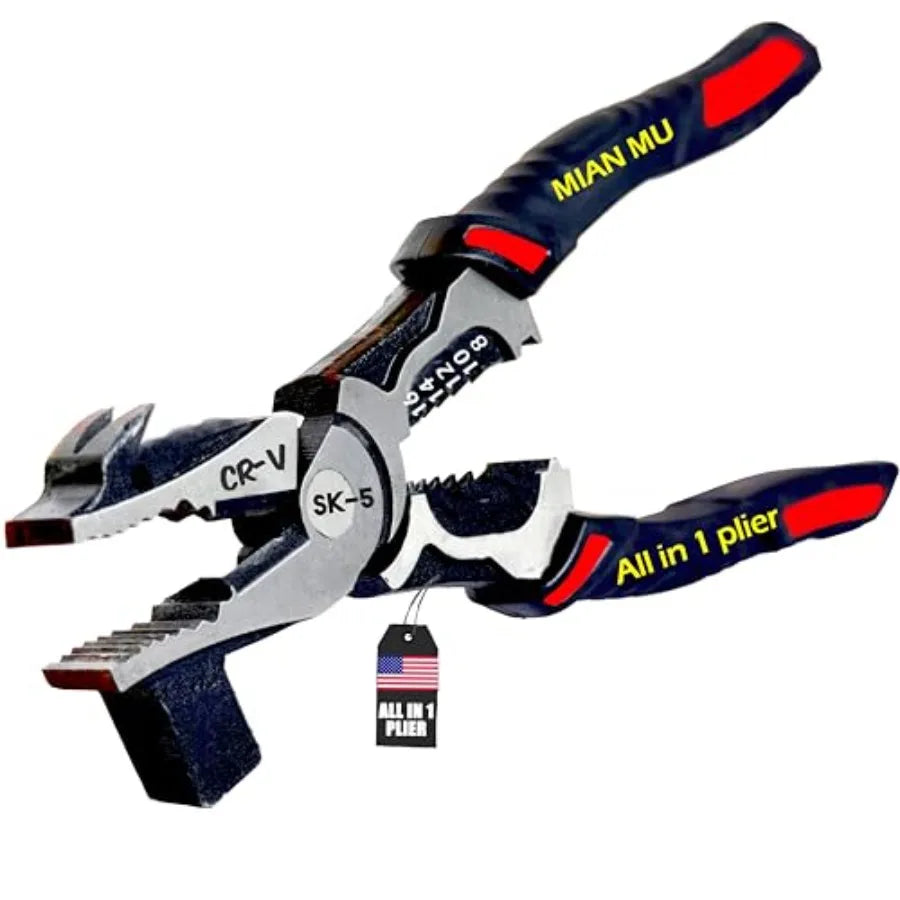 BowLift | 5 in 1 Multifunctional Electrician Plier Wire Cutter - Shipping to USA only