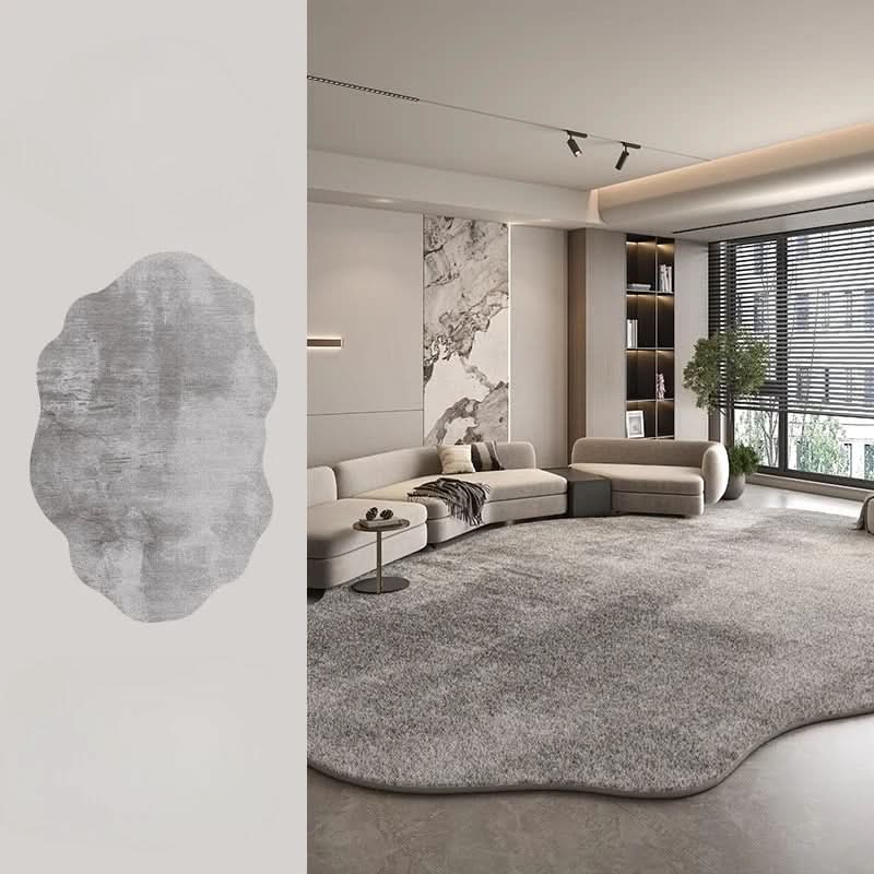 BowLift | Irregular Plush Washable Rug for Bedroom and Living Room