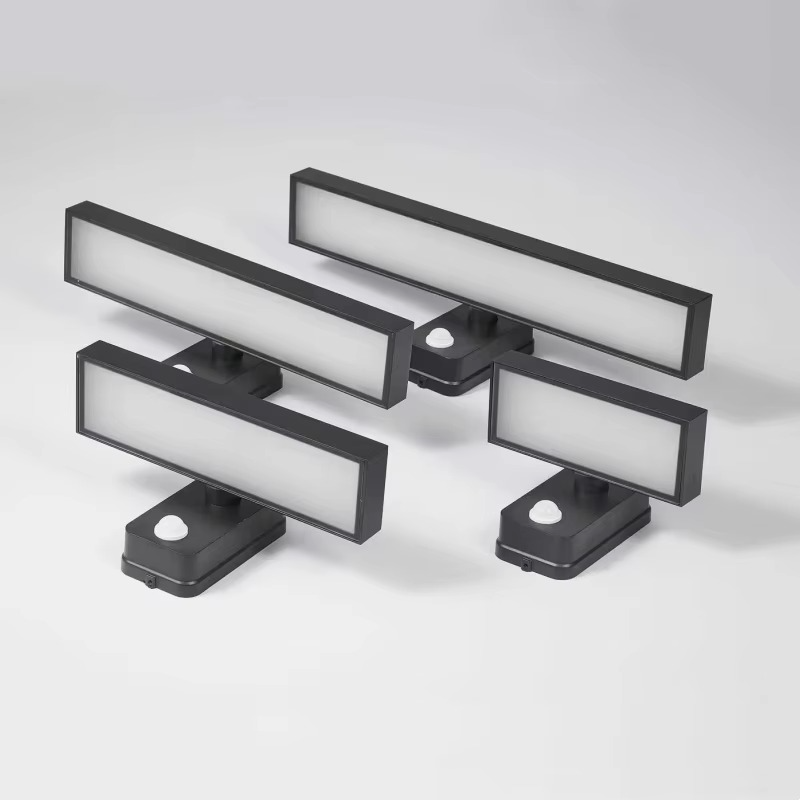 BowLift | Adjustable PIR Motion Sensor Outdoor Wall Lamp - IP65 Waterproof, Ideal for Exterior Entrance and Porch