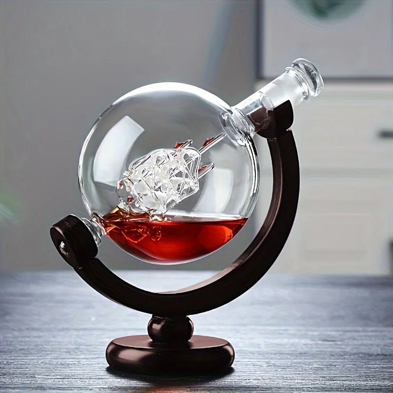 BowLift | Creative Globe Decanter Set