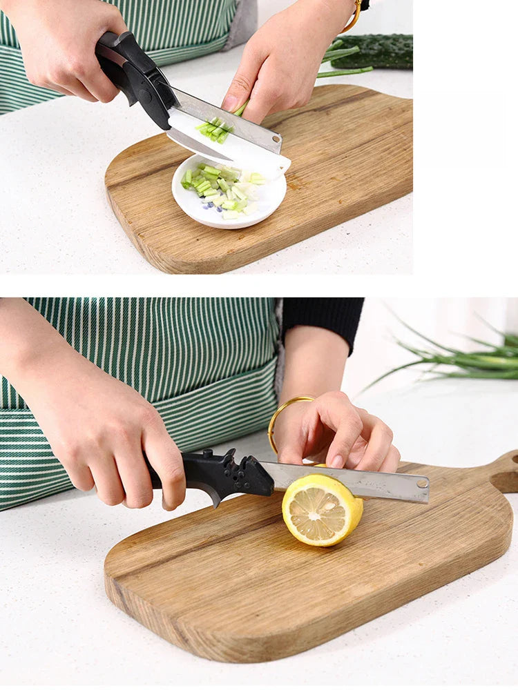 BowLift | 2 in 1 Scissors with Cutting Board