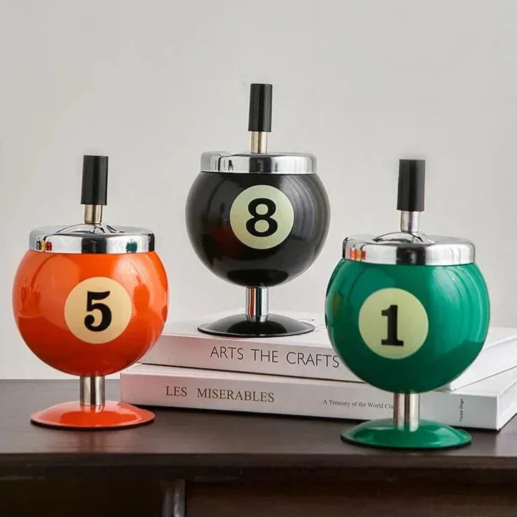 BowLift | Metal Billiard Ashtray