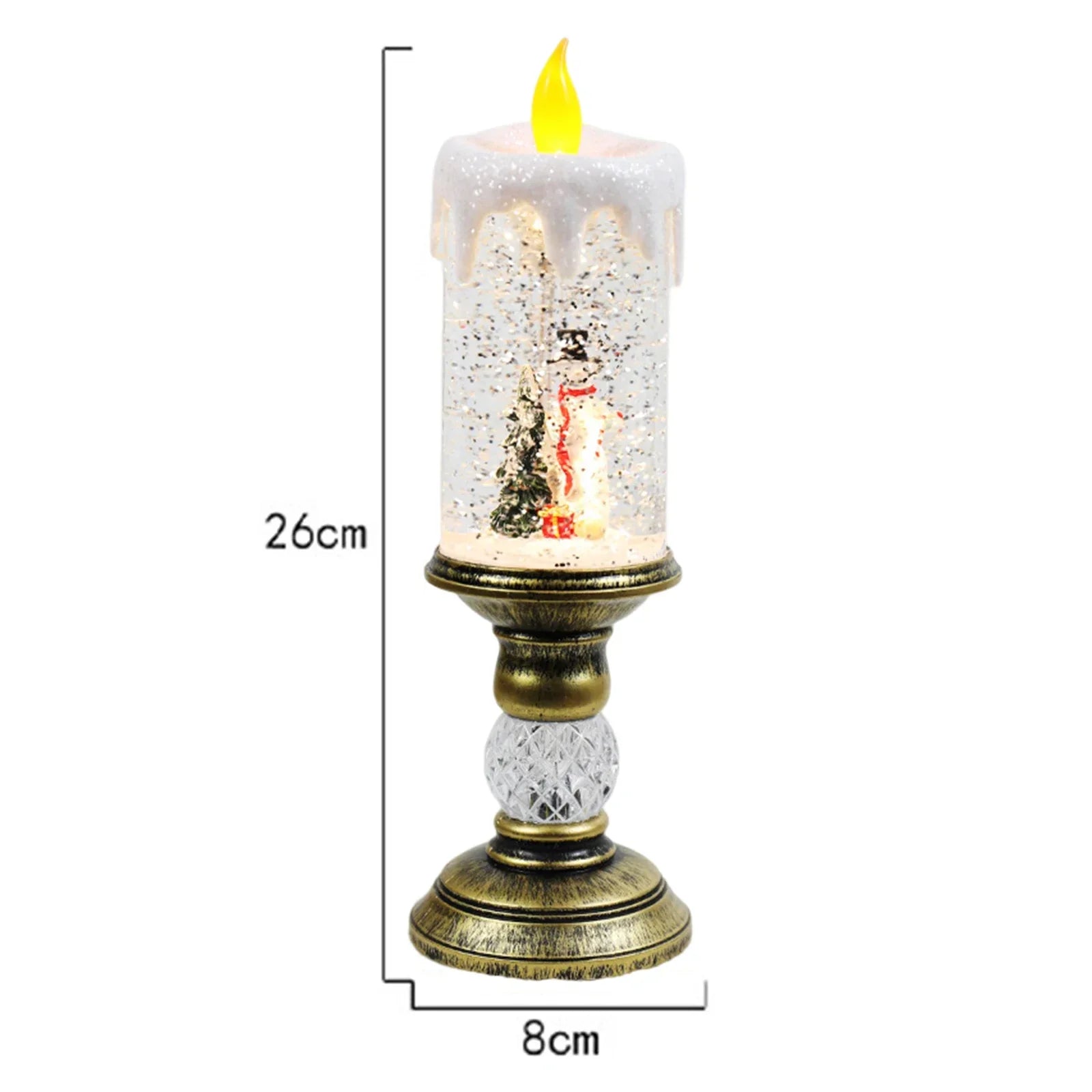 BowLift | Crystal Echo Christmas Water Candle
