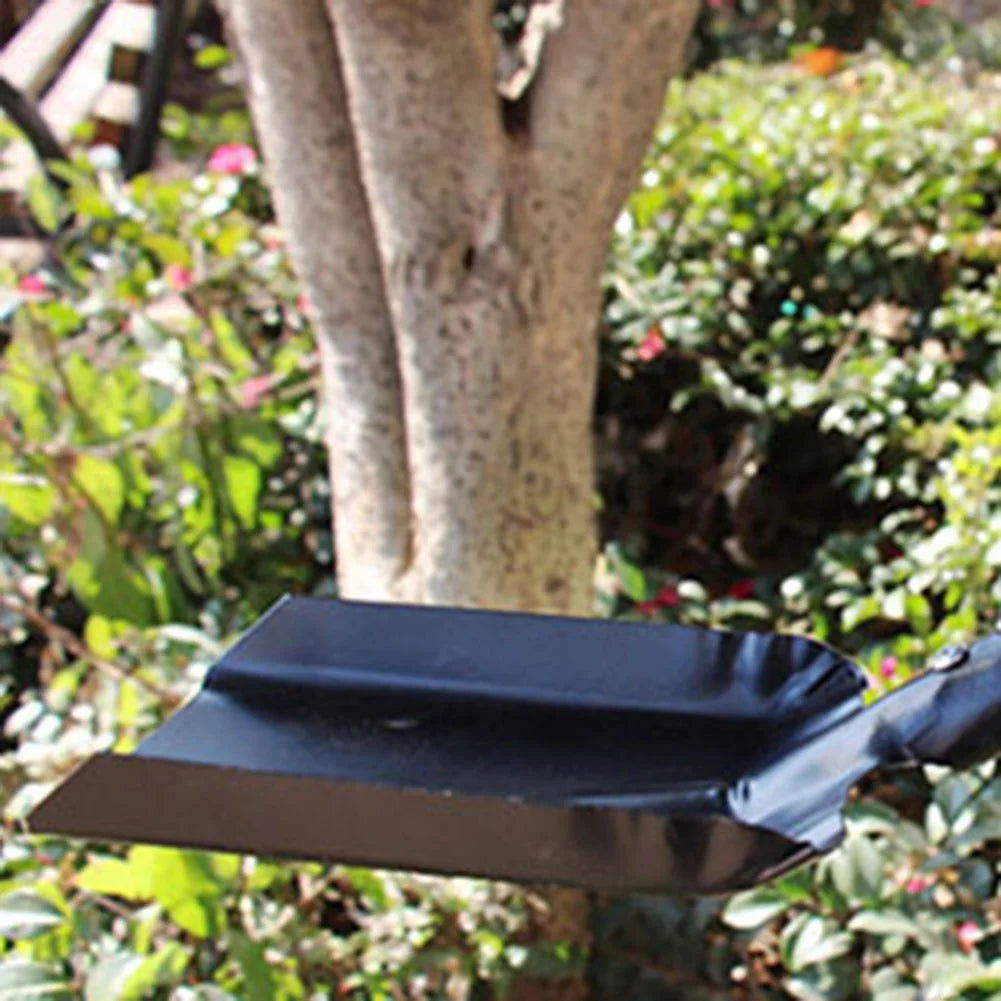 BowLift | HeatPro Fireplace Shovel | Durable Iron with Wooden Handle | For Oven & Grill