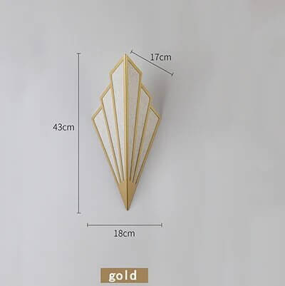 BowLift | Fan-shaped Art Deco Wall Light