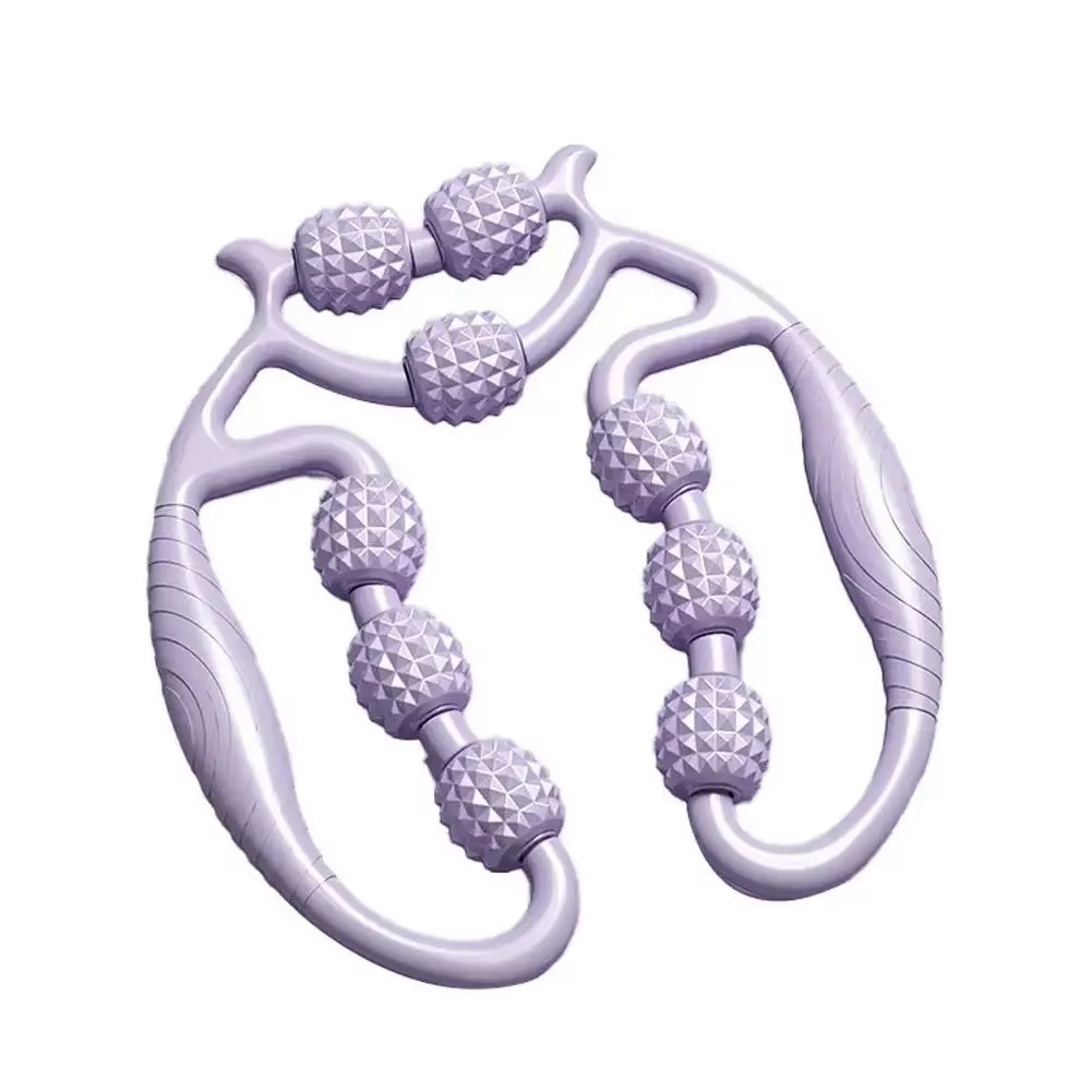 BowLift | Circular Leg Massage Roller Clips for Muscle Relaxation and Recovery