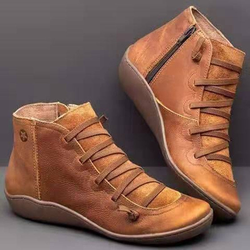 BowLift | leather - Women's boots comfort shoes