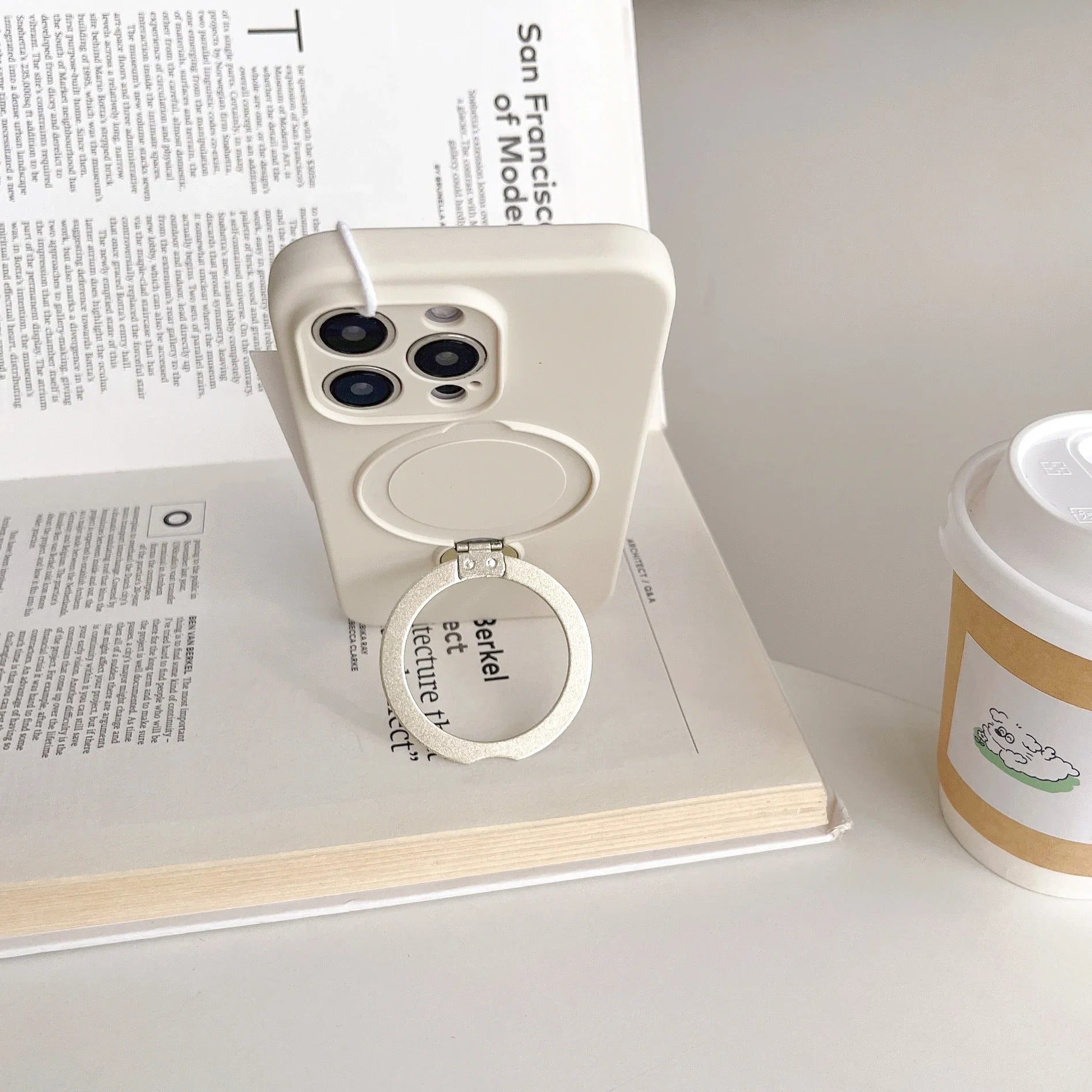 BowLift | 360° Magnetic Ring Mobile Case