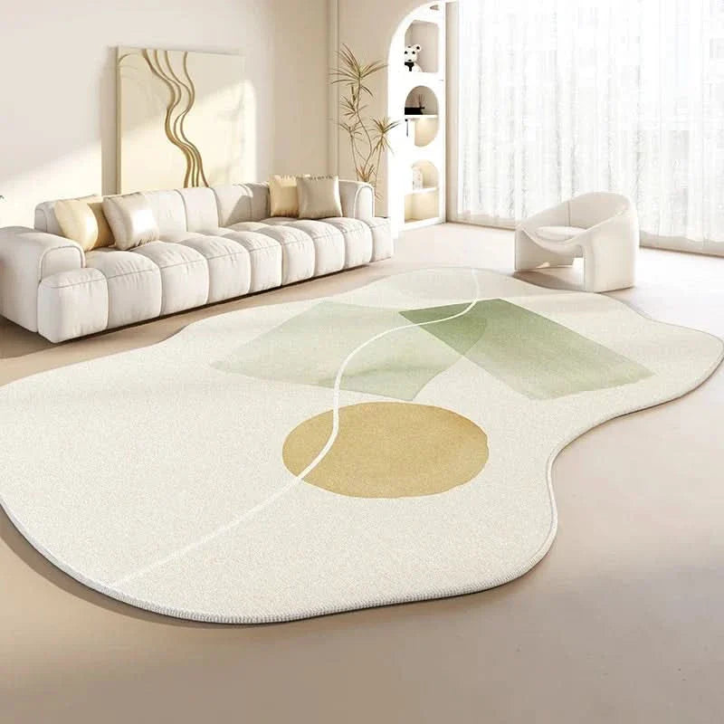 BowLift | Japanese Style Irregular Plush Rug with Non-Slip Backing
