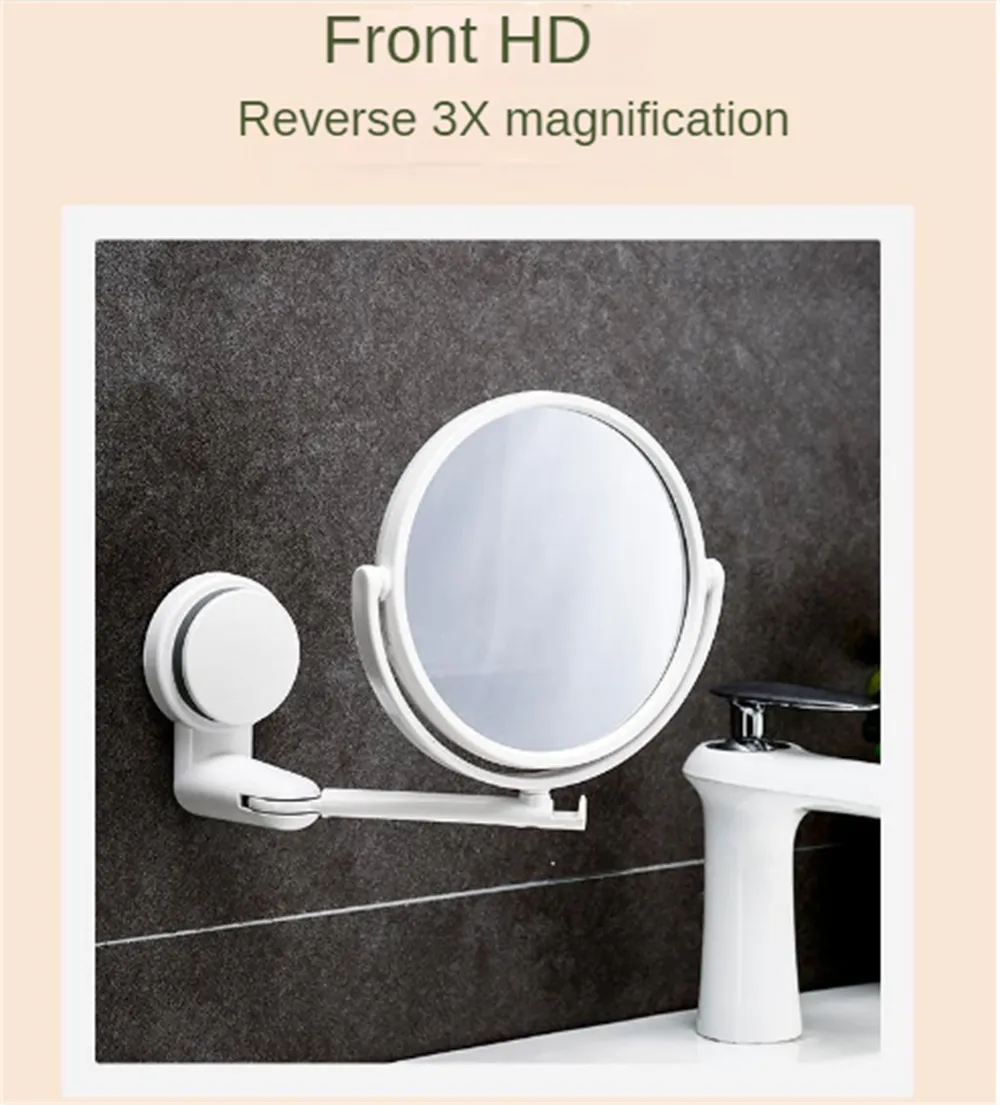 BowLift | All-Angle Elegance 3X Magnification Wall Mirror