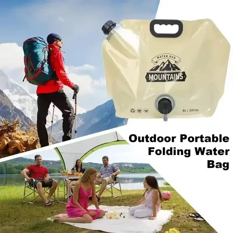 BowLift | HydroPackx Water Carrying Bag | Foldable, Compact & With Spout | Ideal for Outdoor Activities