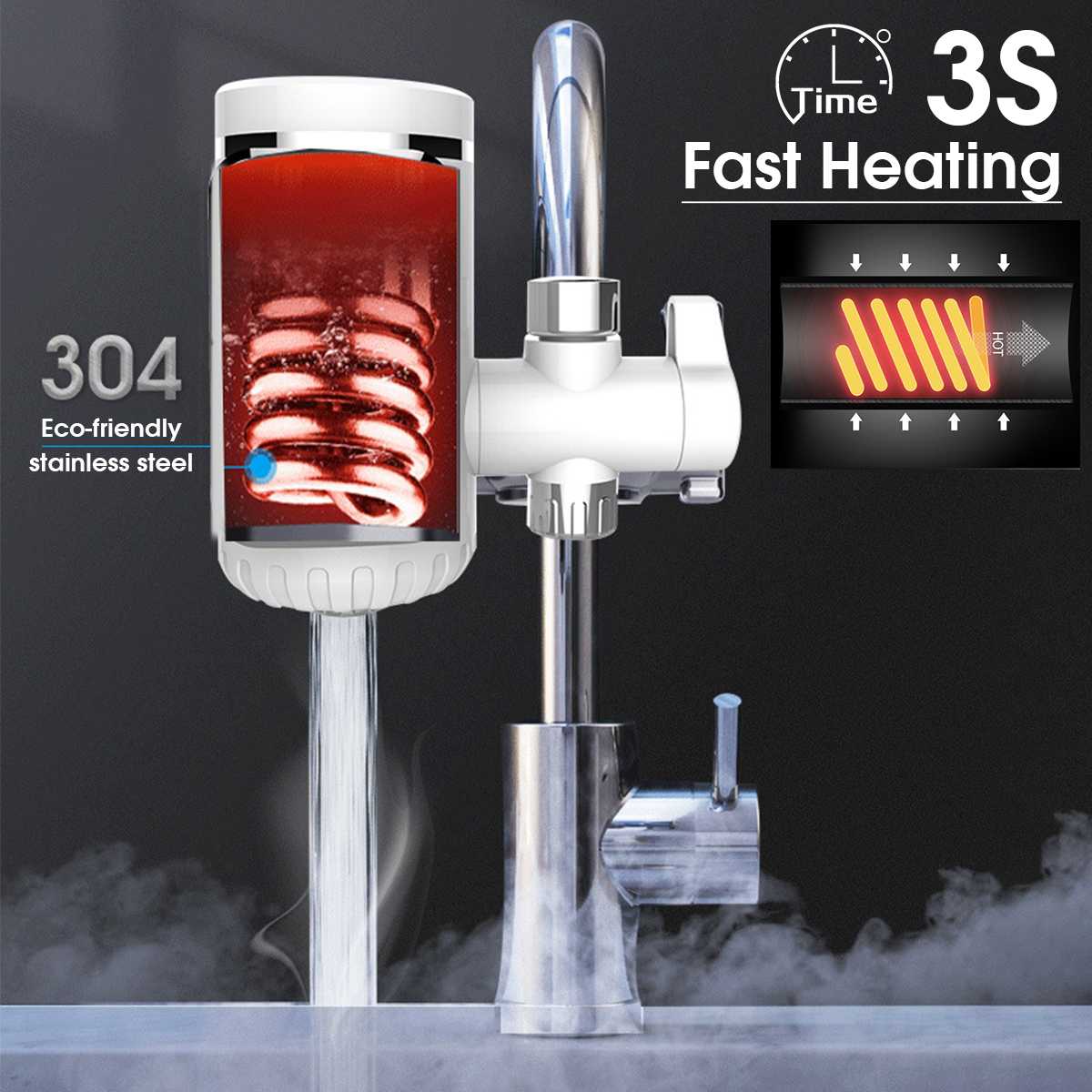 BowLift | Universal Instant Fast Water Heater Faucet