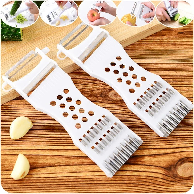 BowLift | PeelMate Multi-Peeler | 5-in-1 Kitchen Helper | Stainless Steel Blade & Ergonomic | Dishwasher Safe