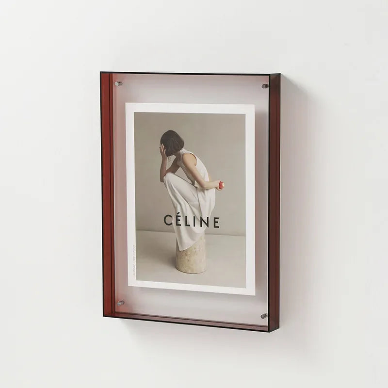BowLift | Double-sided acrylic photo frame