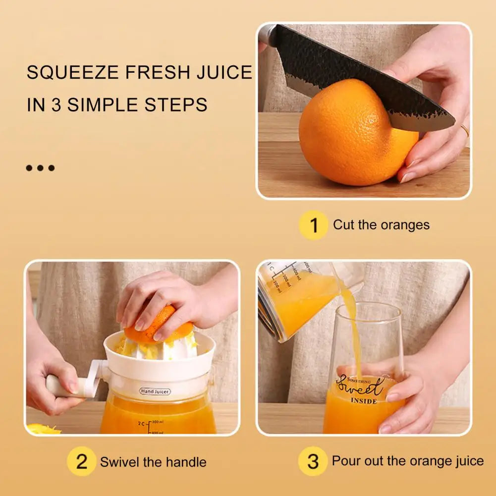 BowLift | Dual Press Hand Powered Effortless Lemon Fruit Juicer