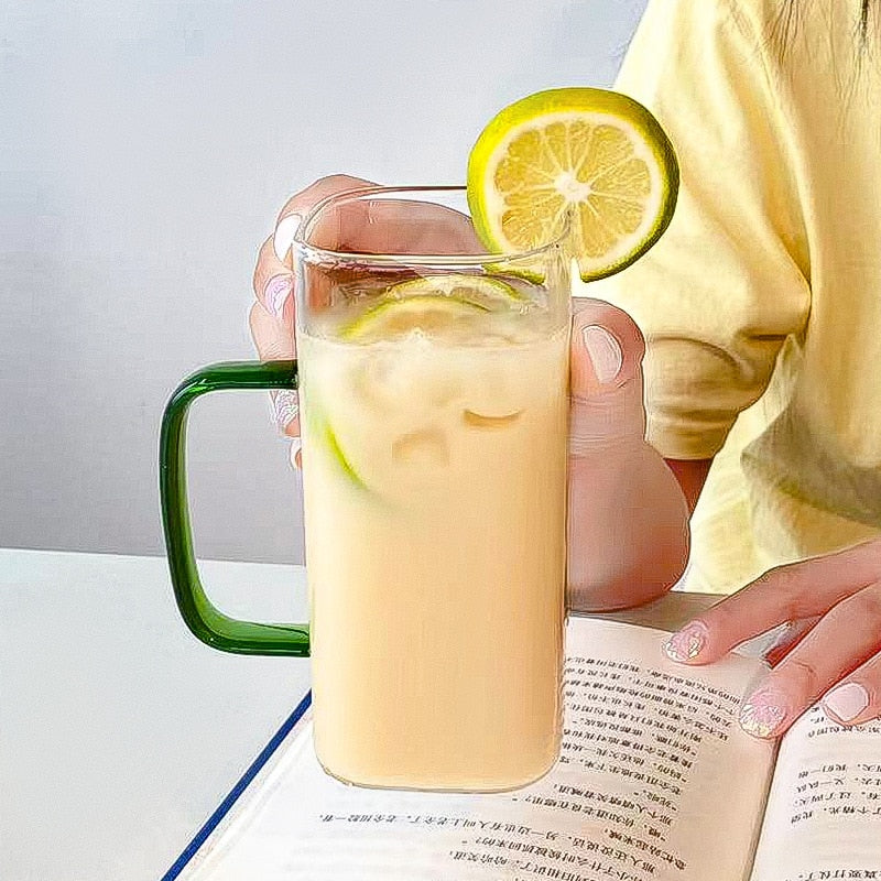 BowLift | Stylish Square Large Capacity Mug with Straw