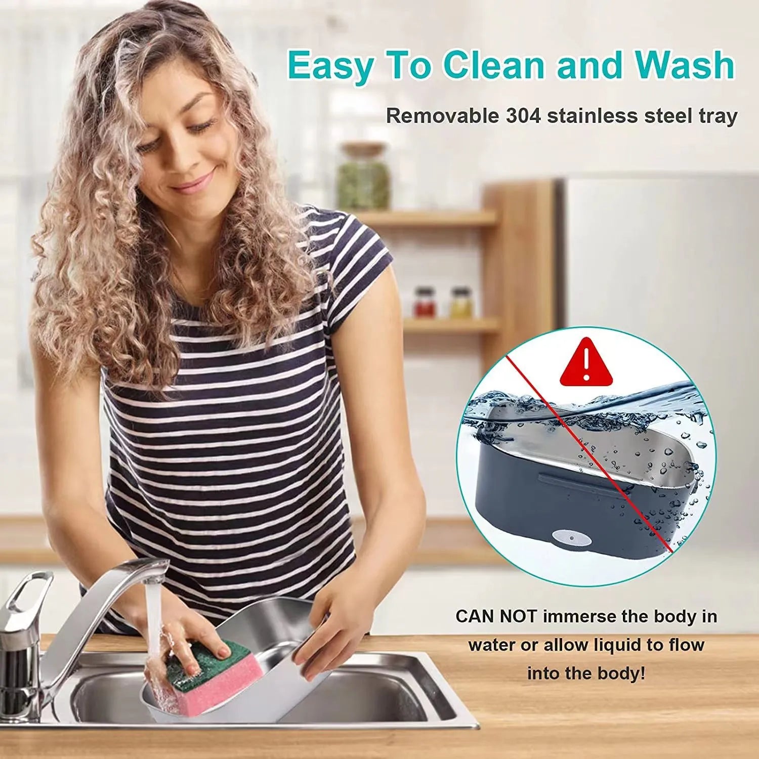 BowLift | Electric Heating Stainless Steel Lunch Box