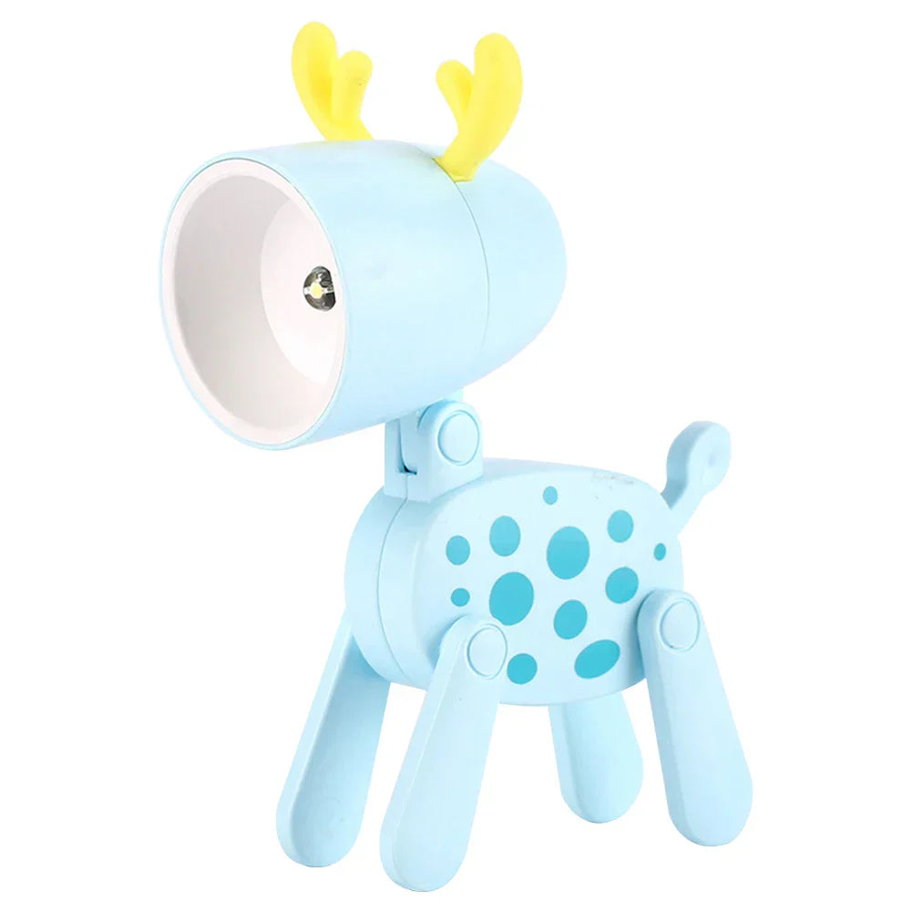 BowLift | Cute LED Night Light - Mini Dog, Deer, Dinosaur Folding Table Lamp for the Children's Room