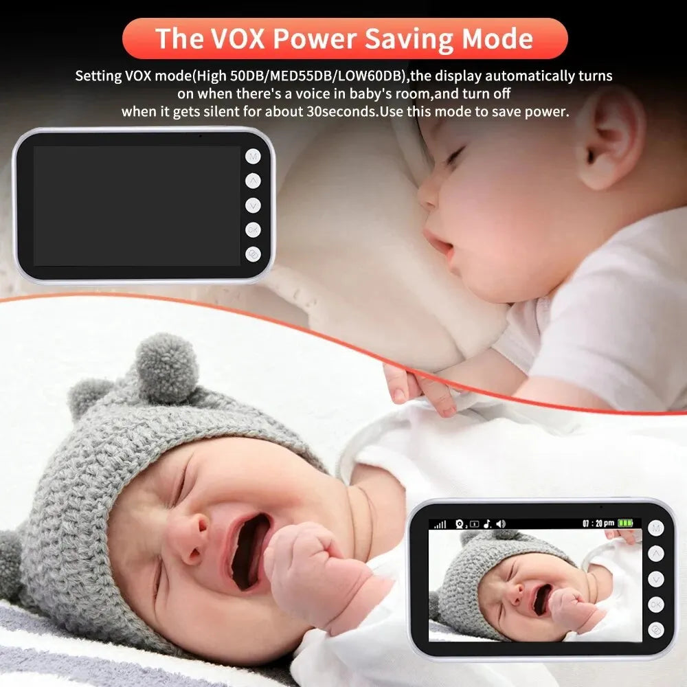 BowLift | Baby Monitor Surveillance Night Vision Music Nanny Camera