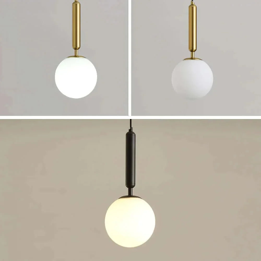 BowLift | Mid-Century Modern Glass Ball Pendant Light