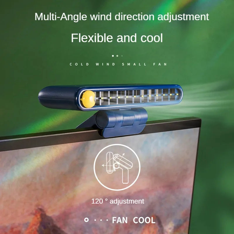 BowLift | Turbo Strong Airflow Screen Hanging Cooling Fan