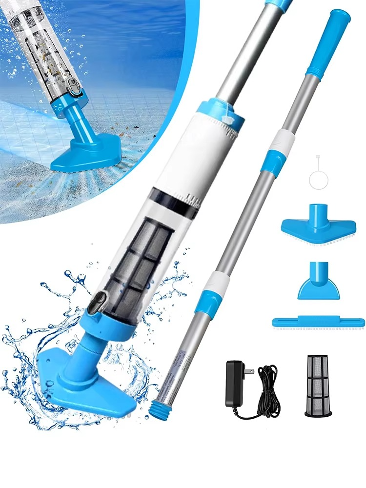 BowLift | Cordless Rechargeable Pool Vacuum Cleaner with 3-in-1 Cleaning Function