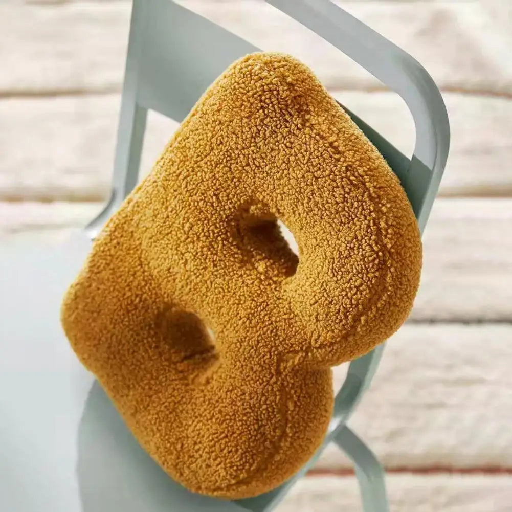 BowLift | Alphabet Cushion Velura – Soft Velvet Decorative Cushion in Every Letter of the Alphabet